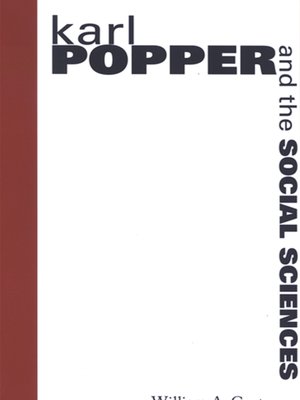 cover image of Karl Popper and the Social Sciences